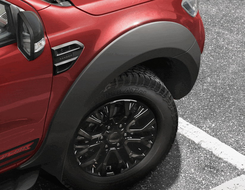Black Design Pack for Ford Ranger - Ford Online Accessory Catalogue