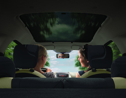 Rideau pare-soleil Pour toit panoramique