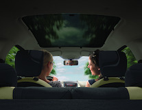 Rideau pare-soleil Pour toit panoramique