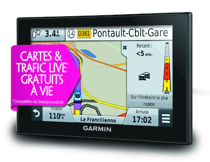 Garmin®* Portable Navigation System Nüvi 2589 LMT EU