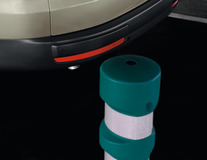 Xvision (SCC)* Sensores de estacionamento traseiros, com 4 sensores em preto mate