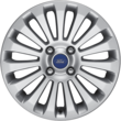 Alloy Wheel 16" 15-spoke design, silver