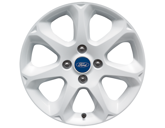 Jante en alliage 16" modèle 7 branches, Frozen White