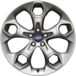 Alloy Wheel 19" 5-spoke design, silver