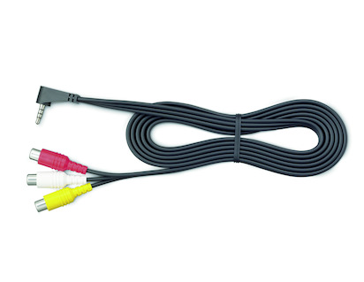 Connecteur pour audio externe de la prise casque via l’entrée AUX