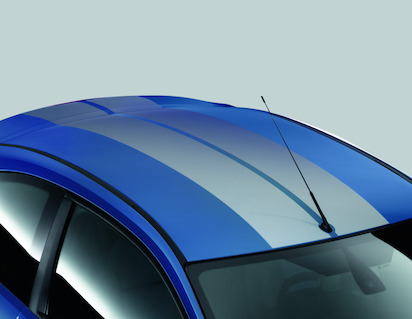 Kit de bandes d'habillage de toit GT Bleu Performance