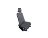 HDD* Seat Cover passenger fold and dive seat, black
