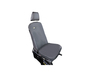 HDD* Seat Cover for rear fold and dive seat, grey