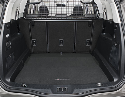 Load Compartment Mat,  black, with S-MAX logo