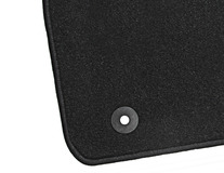 Velour Floor Mats front and rear, black