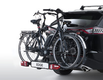 Uebler* Portabicicletas trasero X21-S, para dos bicicletas, inclinable 60°.