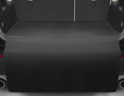 Tapis de protection de coffre à bagages noir, avec logo Edge