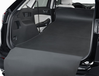 Load Compartment Mat Black, with Edge logo