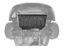 Body Undershield for engine and transmission