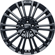 Alloy Wheel 19" 20-spoke design, Magnetite
