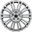 Alloy Wheel 19" 20-spoke design, silver