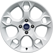 Alloy Wheel 17" 5-spoke Y design, Frozen White