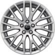 Alloy Wheel 19" front, 10-spoke Y design, Luster Nickel