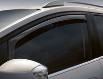 ClimAir®* Deflektor bočního okna pro okna předních dveří v černé barvě