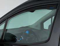 ClimAir®* Defletor de Vento para os vidros das portas dianteiras, em preto