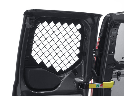 Rear Window Protection Guard for cargo doors