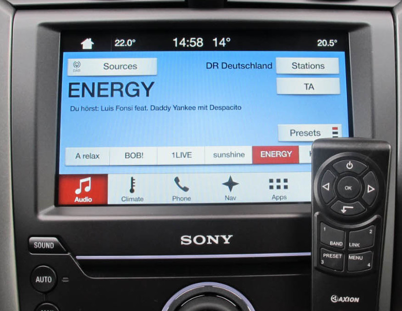 Axion Digital Radio Upgrade for RDS-FM radios with AF-function - Ford  Online Accessory Catalogue