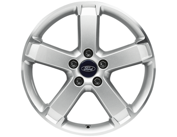 Alloy Wheel 17" 5-spoke design, silver