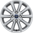 Alloy Wheel 16" 10-spoke design, sparkle silver