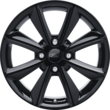 Alloy Wheel 16" 8-spoke design, Black