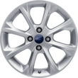 Alloy Wheel 17" 8-spoke design, Sparkle Silver