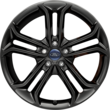 Alloy Wheel 19" 5 x 2-spoke design, Panther Black