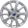 Alloy Wheel 18" 10-spoke design, silver