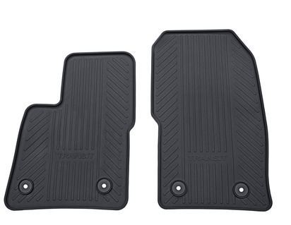 Rubber Floor Mats Front, Black - Ford Online Accessory Catalogue