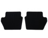 Tapetes de Alcatifa Aveludada Premium traseiros, design Vignale, com costura na cor Metal Grey