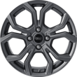 Alloy Wheel 17" 5 x 2-spoke Y design, Rado Grey