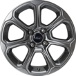 Alloy Wheel 16" 7-spoke design, Premier Aluminum