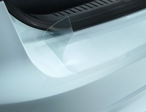 Rear Bumper Protector Foil, transparent