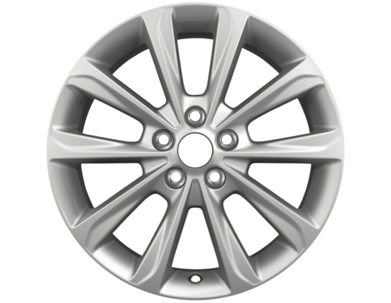 Alloy Wheel 17" 10-spoke design, Sparkle Silver