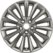 Alloy Wheel 17" 15-spoke design, Rock Metallic