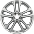 Alloy Wheel 18" 5 x 2-spoke design, silver