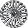 Alloy Wheel 16" 20-spoke design, silver