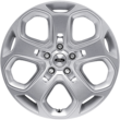 Легкосплавний колісний диск 18" 5-спицева конструкція (Y-подібна форма), сріблясті