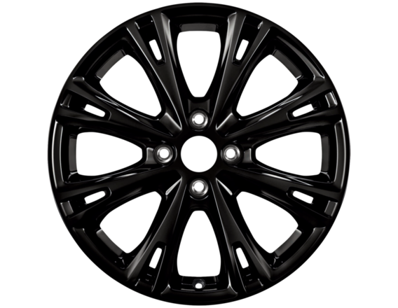 Alloy Wheel 17" 8-spoke design, black