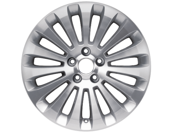 Alloy Wheel 17" 15-spoke design, silver