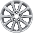 Alloy Wheel 16" 10-spoke design, silver