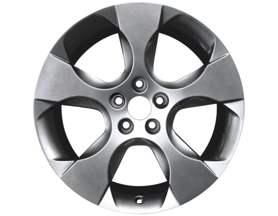 Alloy Wheel 18" 5-spoke design, Mystique Silver