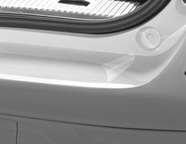 Rear Bumper Load Protection foil, transparent