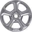 Легкосплавний колісний диск 17" 5-шпицевий дизайн, Sparkle Silver