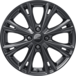 Alloy Wheel 17" 8-spoke design, Rock Metallic