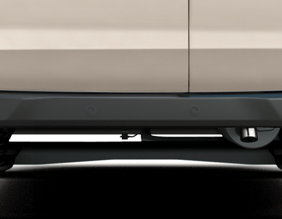Xvision (SCC)* Aide au stationnement arrière, avec 4 capteurs noir mat